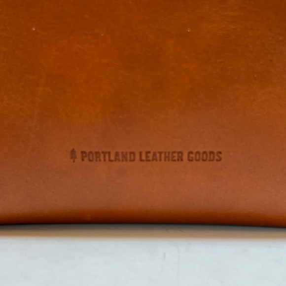 Like New! Portland Leather Wildflower Honey Mini Crossbody Tote - Picture 6 of 12